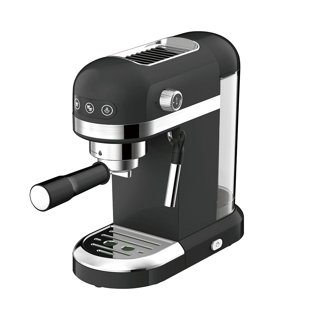 NNEIDS Spector Coffee Maker Machine Espresso Black
