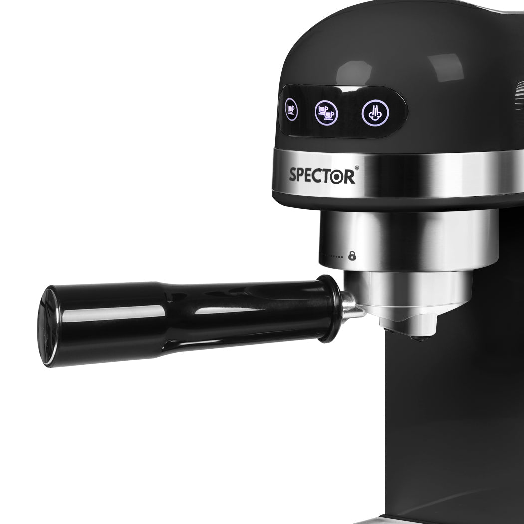 NNEIDS Spector Coffee Maker Machine Espresso Black